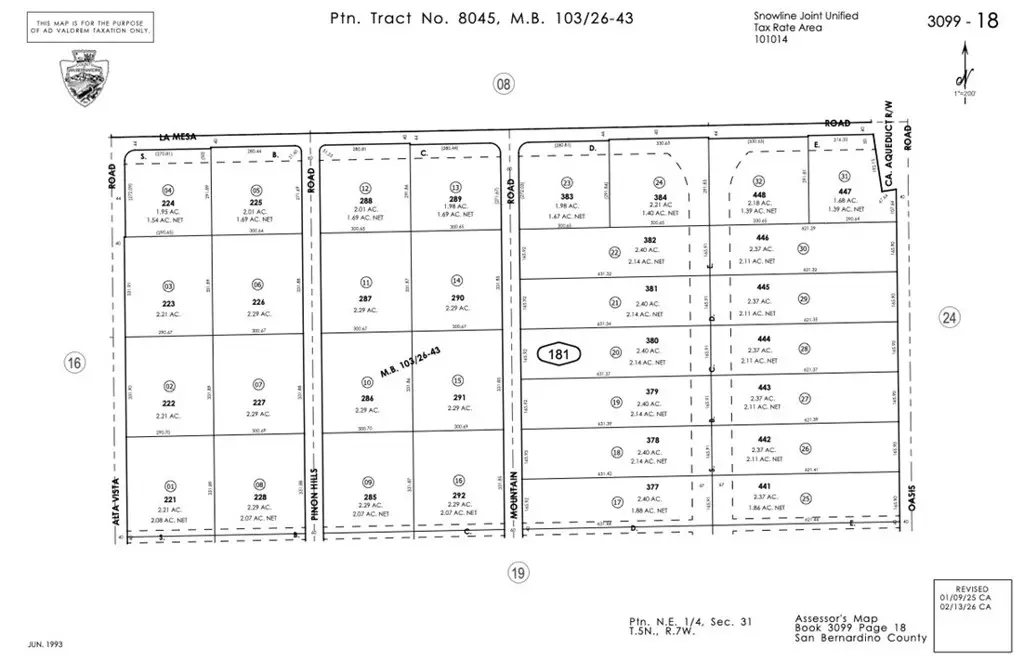 0 La Mesa, Pinon Hills, CA 92372 - #1