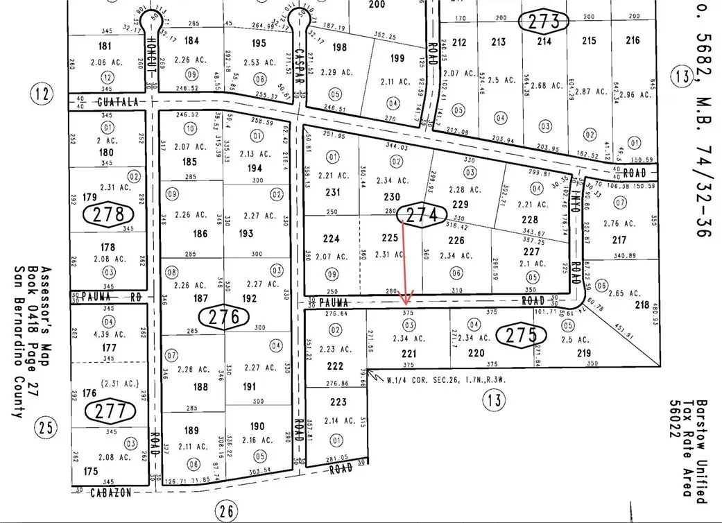 0 Near Caspar Road, Apple Valley, CA 92307 - Image #1