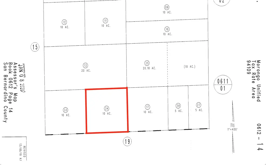 0 West Of Timothy Ave., Twentynine Palms Yucca Valley, CA 92277 - #1