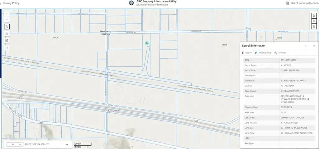 0 Fairview, Newberry Springs, CA 92365 - #1