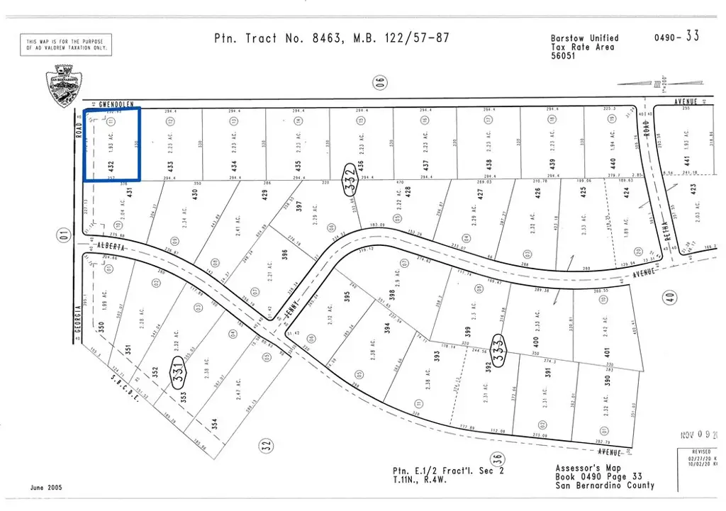 0 W Caroline, Hinkley, CA 92347 - #1