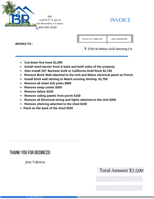 5700 W Wilson Street #102, Banning, CA 92220