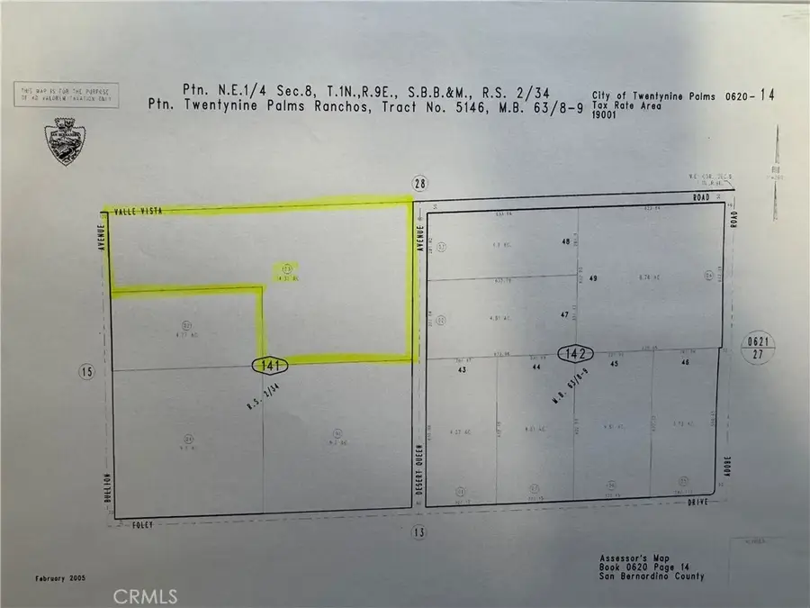 0 Valle Vista Road, Twentynine Palms, CA 92277 - #2