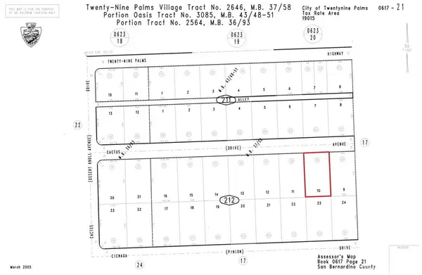 0 Cactus Drive, 29 Palms, CA 92277