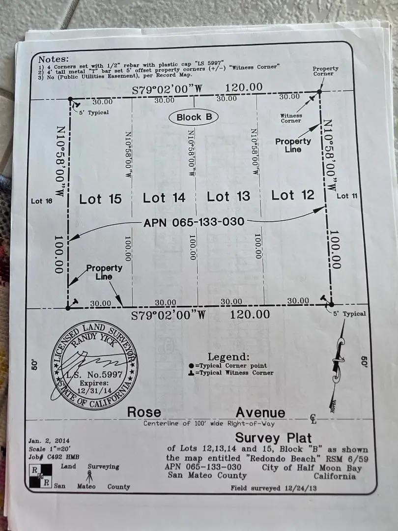 0 Rose Avenue, Half Moon Bay, CA 94019 - Image #3