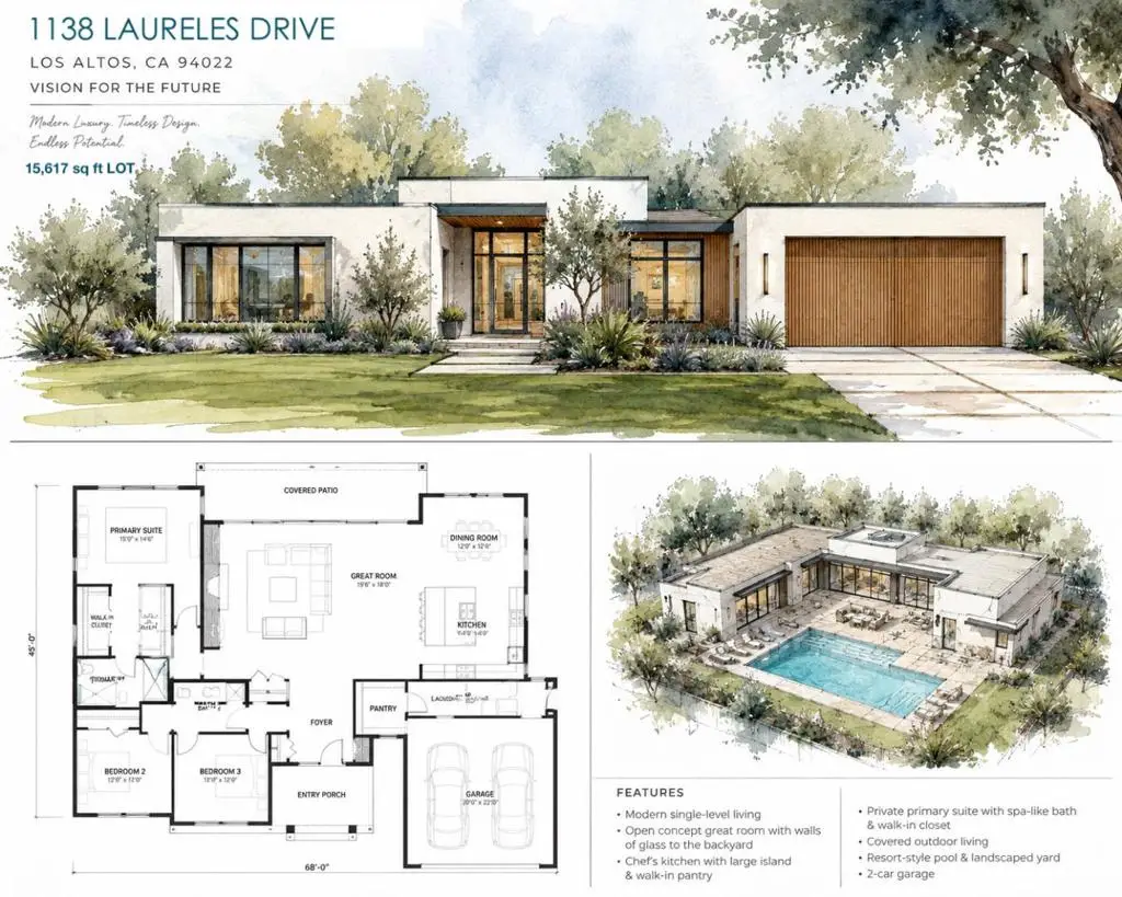 1138 Laureles, Los Altos, CA 94022 - #1
