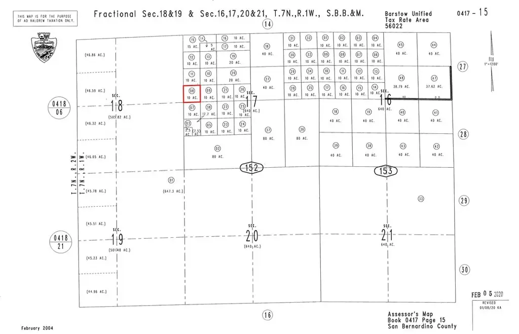 0 No Address Available, Barstow, CA 92311 - #1