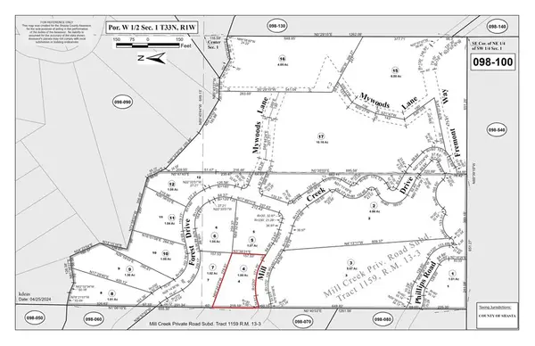 0 Mill Creek Drive, Oak Run, CA 96069