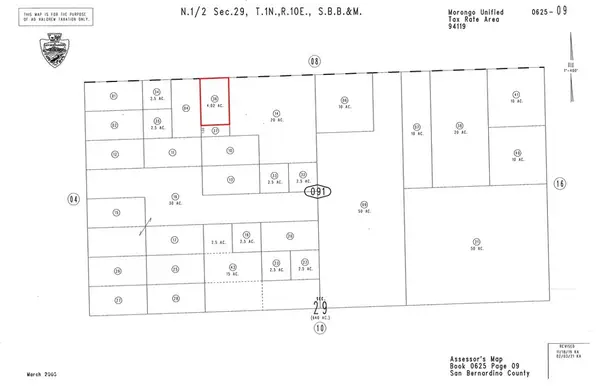 0 Two Mile Road, 29 Palms, CA 92277