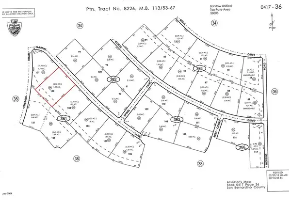 0 Garnet Lane, Barstow, CA 92327