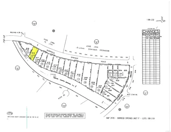Borrego Springs Rd Lot 218, Borrego Springs, CA 92004