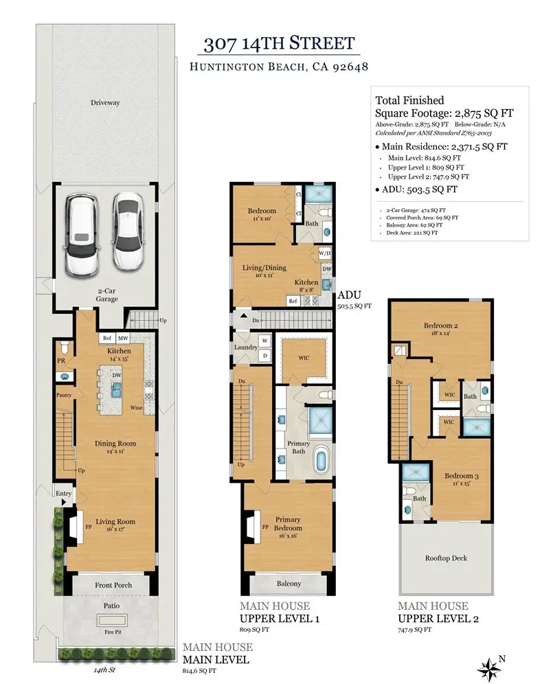 307 14th Street, Huntington Beach, CA 92648 - #3