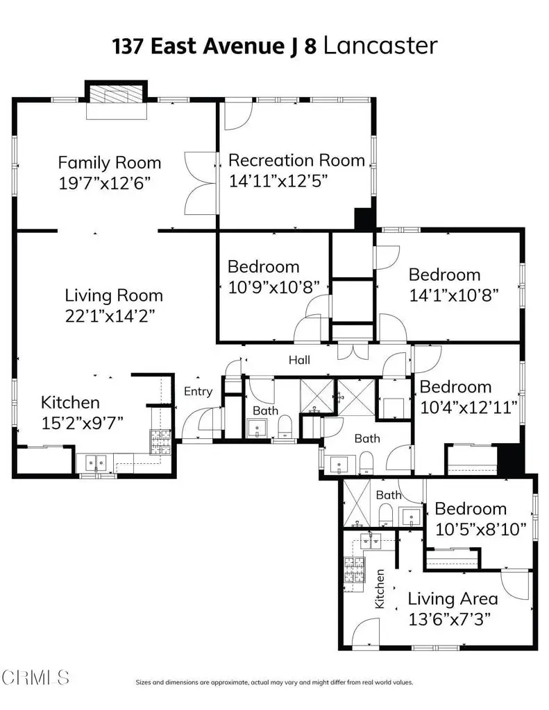 137 E Avenue J 8, Lancaster, CA 93535 - #2