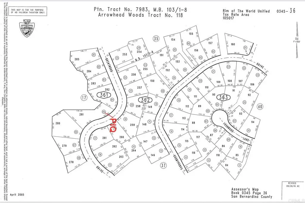 1036 Brentwood Drive, Lake Arrowhead, CA 92352 - #1