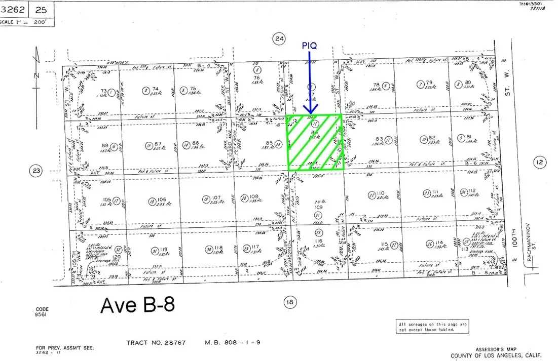 0 Vac/cor 101 Stw/ave B6, North Antelope Valley, CA 93536 - #1