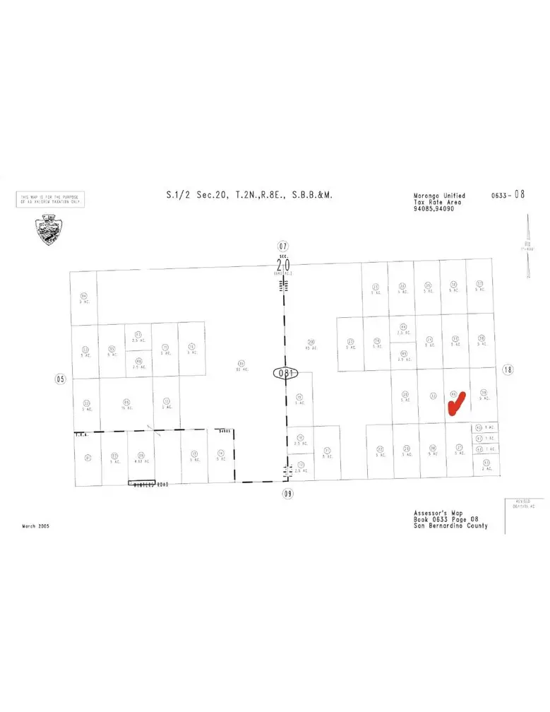 0 Papoose Trail, Twentynine Palms Yucca Valley, CA 92277 - Image #1