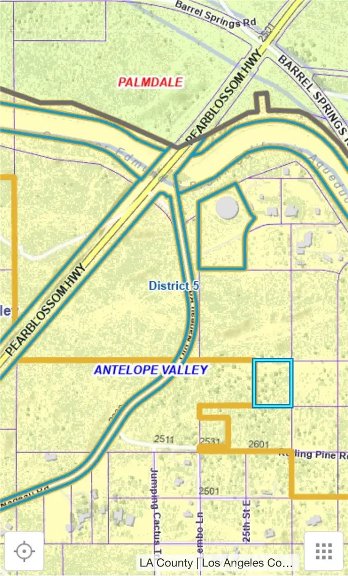 0 Vac Vic Old Nadeau Rd. Small Rd., Palmdale, CA 93550 - #3