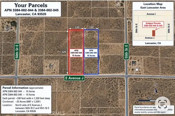0 E Ave J E / 50th St E, Lancaster, CA 93535