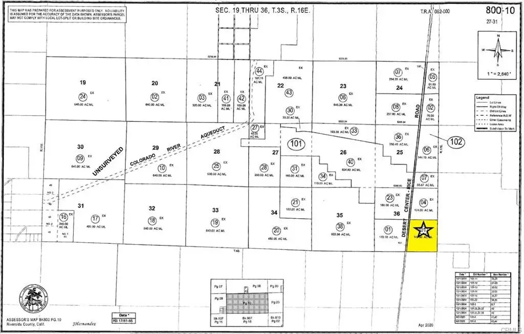 0 Rice Road, Desert Center, CA 92239 - #1