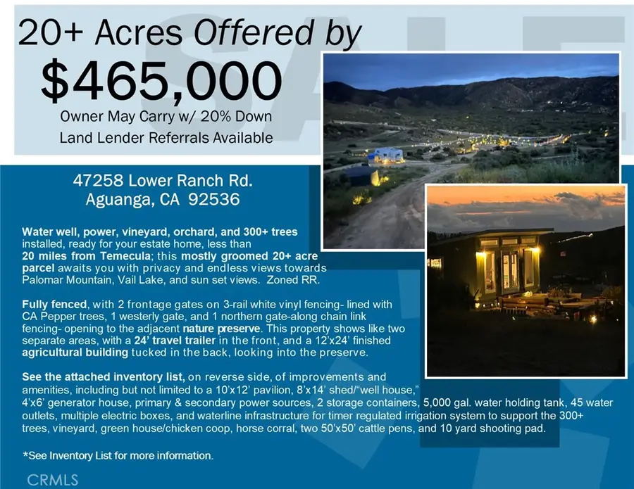 47258 Lower Ranch Road, Aguanga, CA 92536 - #2