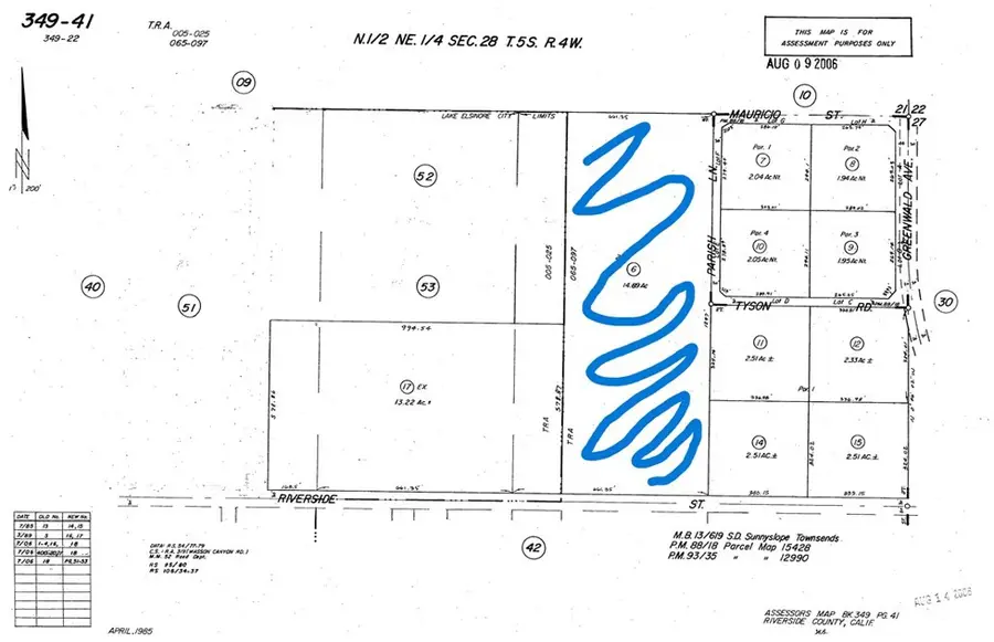 0 Mauricio Avenue, Lake Elsinore, CA 92532 - #3
