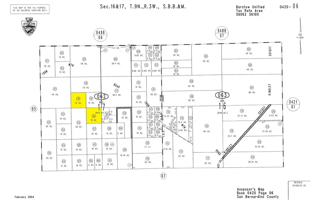 0 Near Iron Mountain Road, Hinkley, CA 92311 - #1