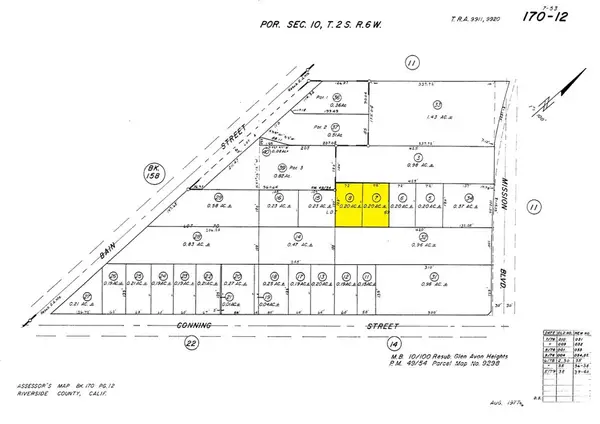 0 Near Mission Boulevard, Riverside, CA 92509