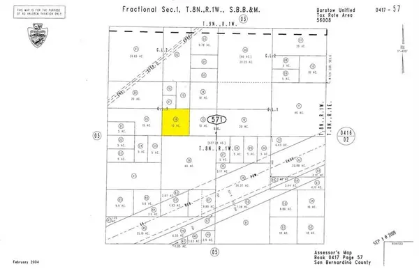 0 Near Power Line Road, Barstow, CA 92311