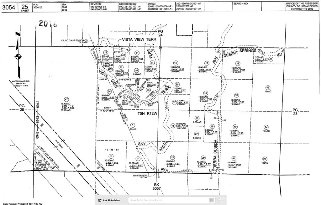 0 Vac/vic Vista Terrace, Palmdale, CA 93551 - Image #1