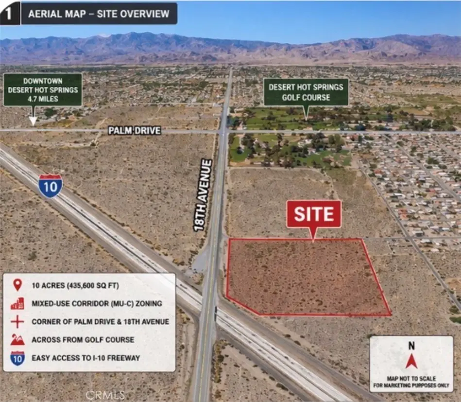 0 Palm Drive, Desert Hot Springs, CA 92240 - #1