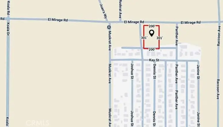 0 El Mirage & Muskrat 1.36acres Road, Adelanto, CA 92301 - #3