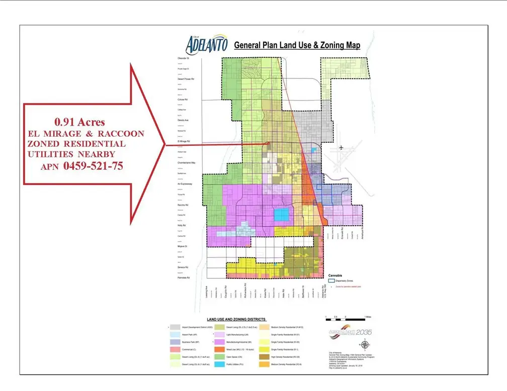 0 El Mirage & Raccoon 0.91-acres Road, Adelanto, CA 92301 - #1