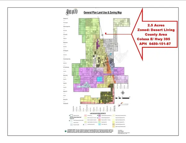 0 Colusa E 395 - 2.5ac Road, Adelanto, CA 92301