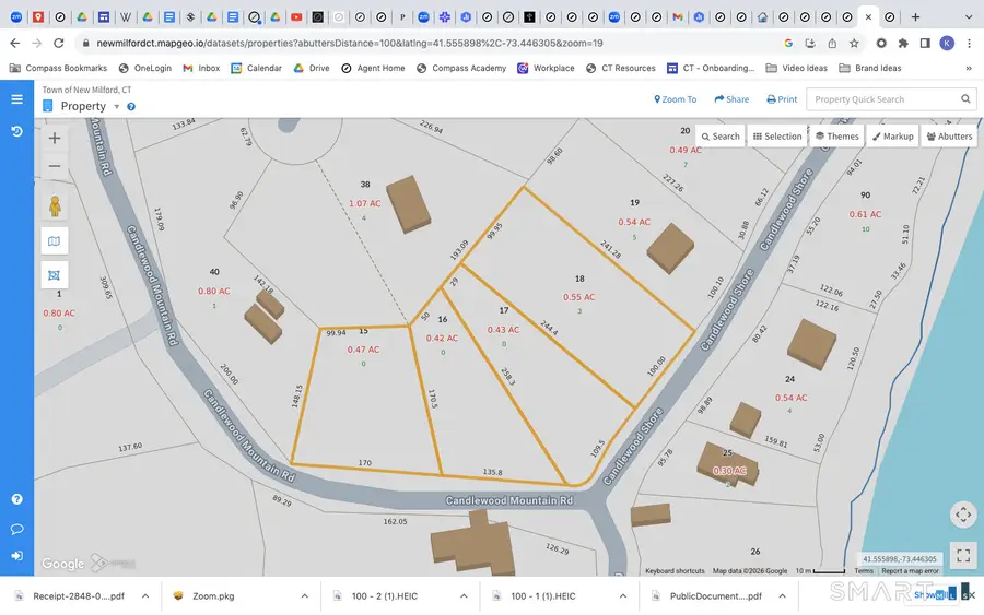 Candlewood Mtn Lot Id 21.1/15, 21.1/16, 21.1/17, 21.1/18 Road, New Milford, CT 06776 - Image #2