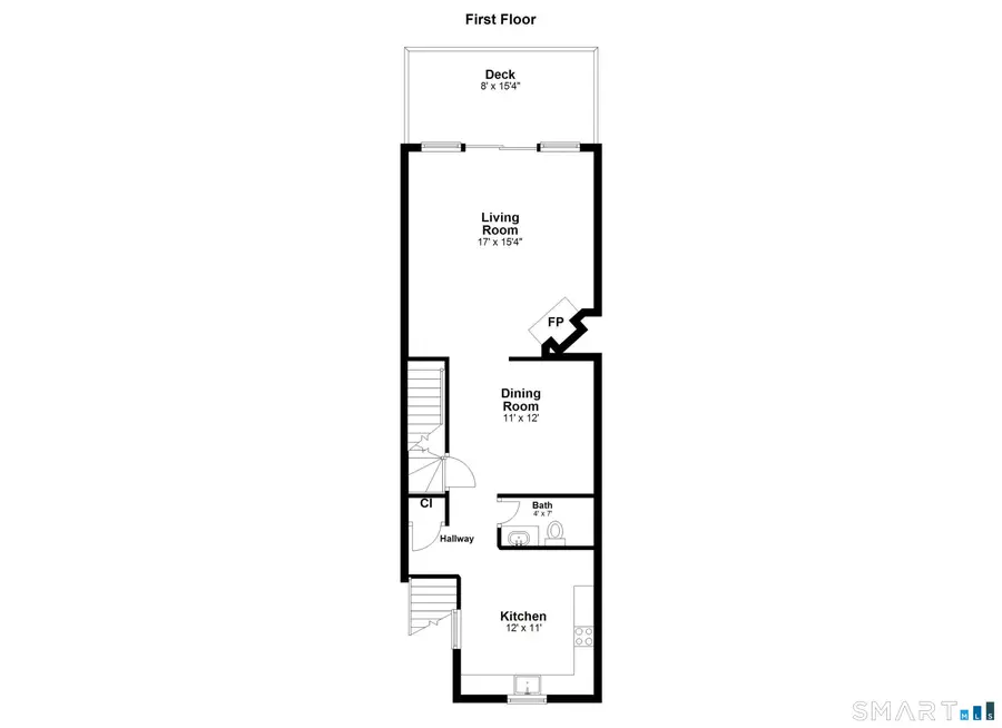 2539 Bedford Street #34C, Stamford, CT 06905 - #2