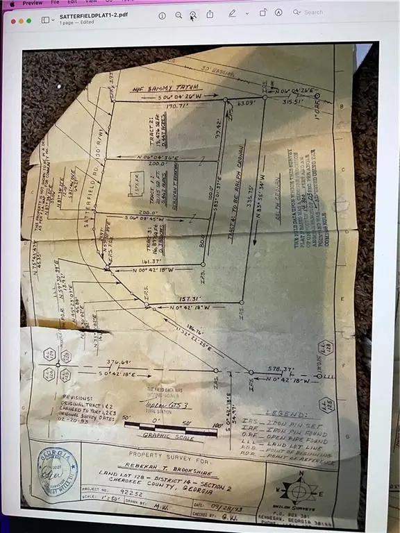 0 Satterfield Road, Canton, GA 30114