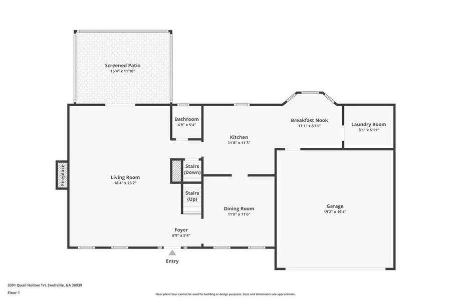 3391 Quail Hollow Trail, Snellville, GA 30039 - #3
