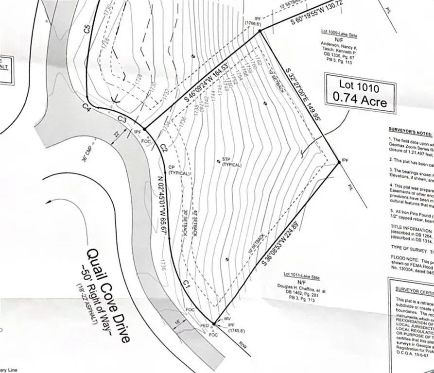 0 Quail Cove Drive, Jasper, GA 30143 - Image #1