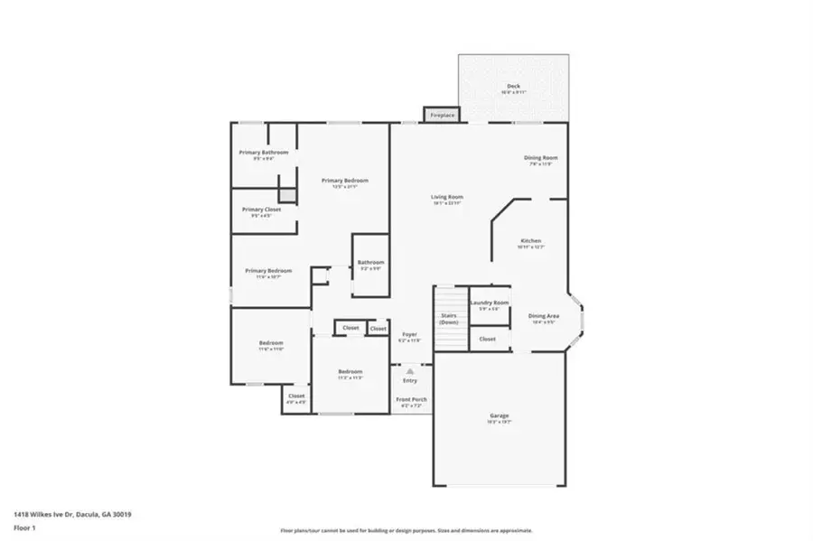 1418 Wilkes Ive Drive, Dacula, GA 30019 - Image #2