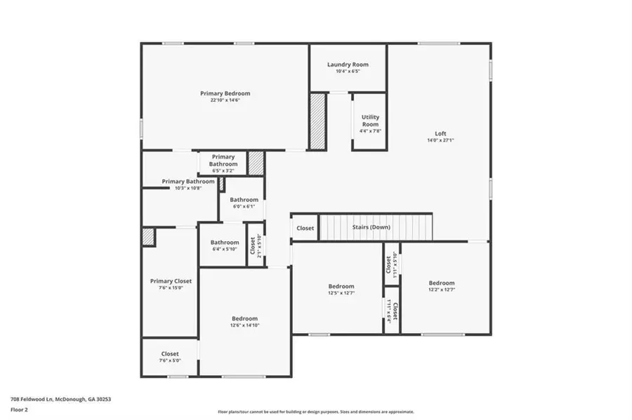 708 Feldwood Lane, McDonough, GA 30253 - #3