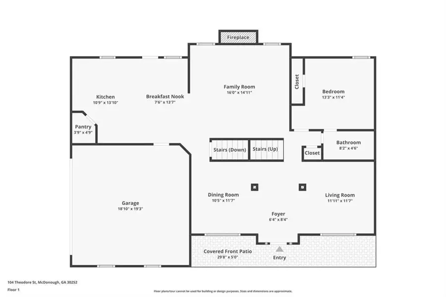 104 Theodore Street, McDonough, GA 30252 - #2