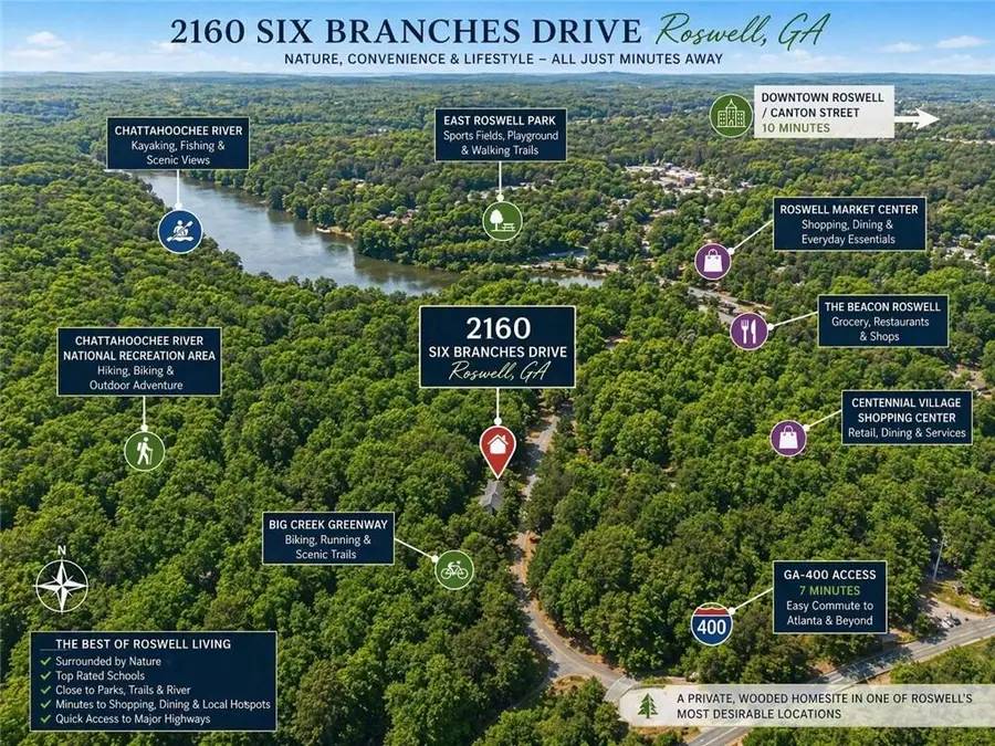 2160 Six Branches Drive, Roswell, GA 30076 - #3