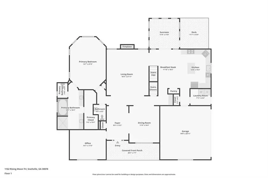 1162 Rising Moon Trail, Snellville, GA 30078 - #3