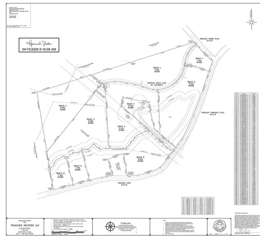 LOT 2 Wheeler Creek Road, Maysville, GA 30558 - #3