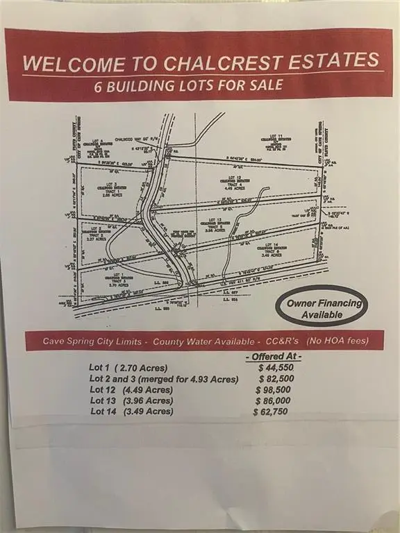 lot 1 Chalcrest Way, Cave Spring, GA 30124 - #2
