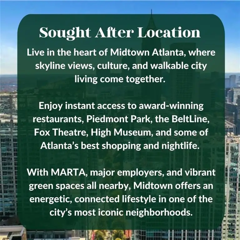 44 Peachtree Place Nw #2027, Atlanta, GA 30309 - #3
