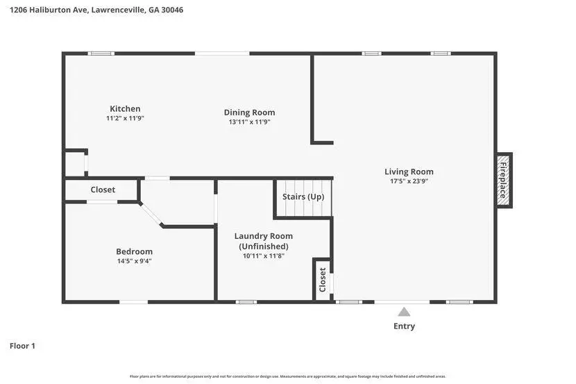 1206 Haliburton Avenue, Lawrenceville, GA 30046 - #3