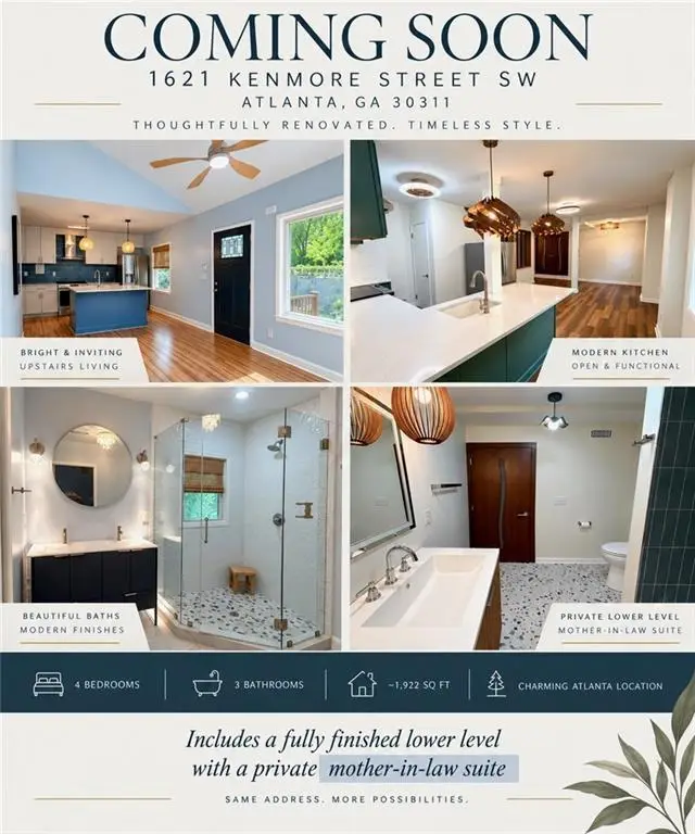 1621 Kenmore Street Sw, Atlanta, GA 30311 - #1