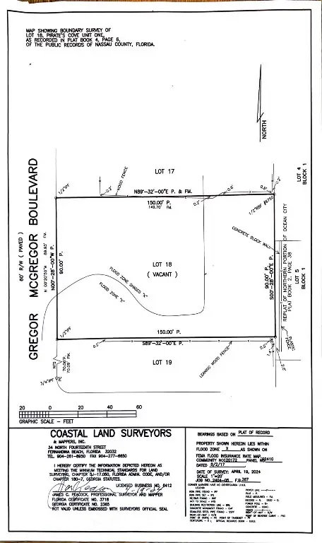 0 Gregor Mcgregor Boulevard, Fernandina Beach, FL 32034 - #3