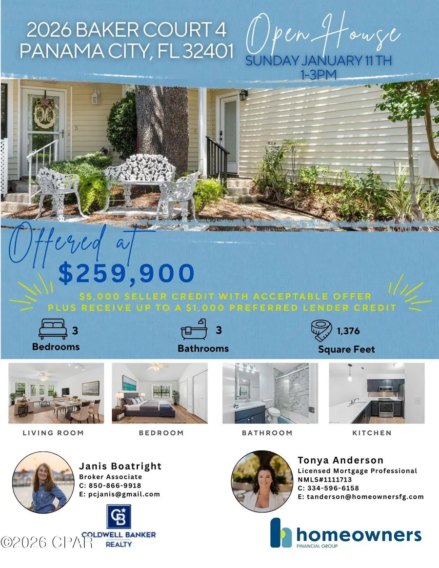 2026 Baker Court #4, Panama City, FL 32401 - #2